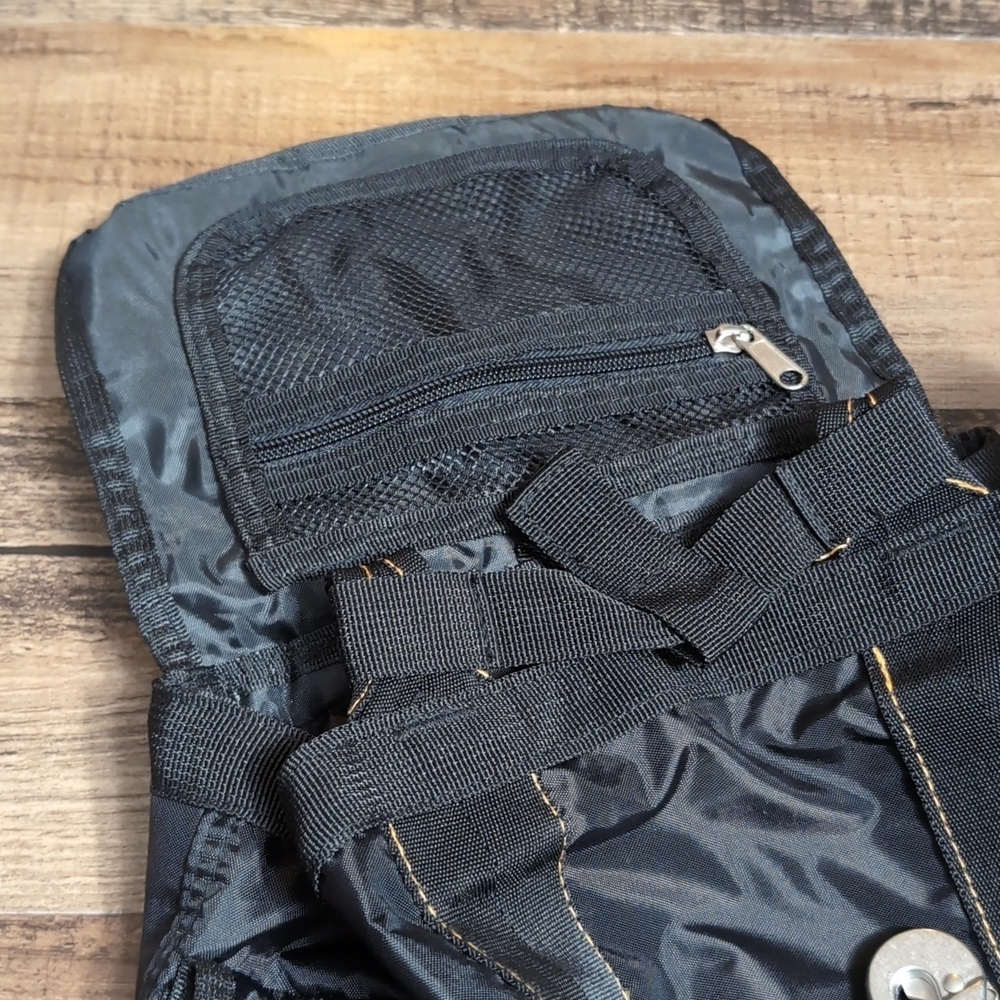 WRASCAL ARCH'R Tactical Backpack With Quick Release Strap in Black and Orange - Picture 9 of 14